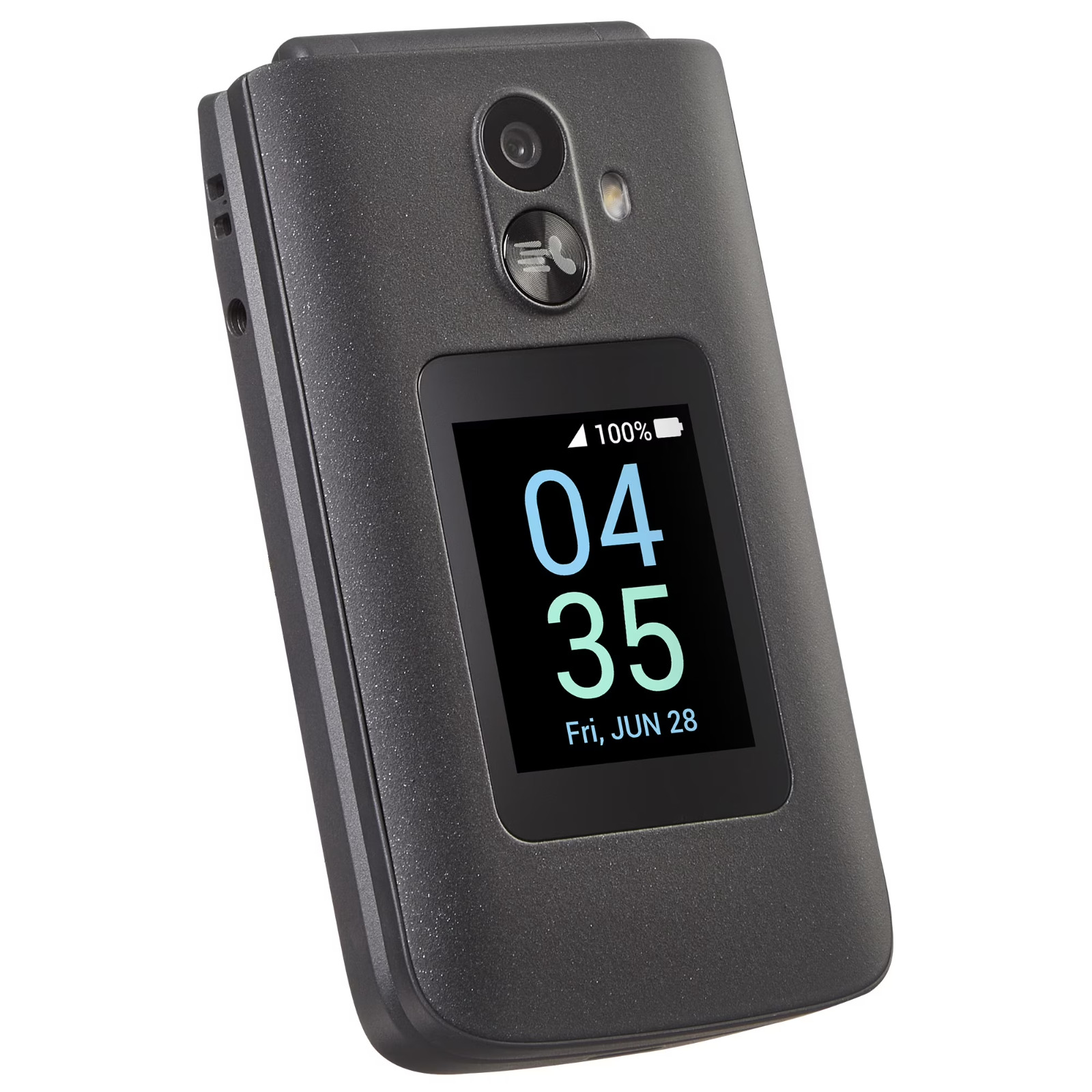 TCL Flip 3 Tracfone – New Sealed – 4G LTE Flip Phone – Model T435D – Gray