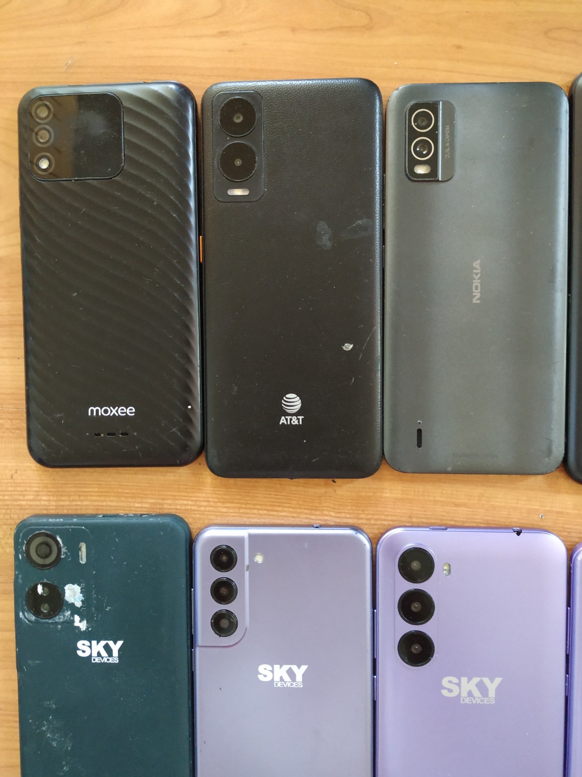 Lot of 15 Mixed Brand SKY B63/6Max/Elite D65 and NOKIA /moxee and other For part