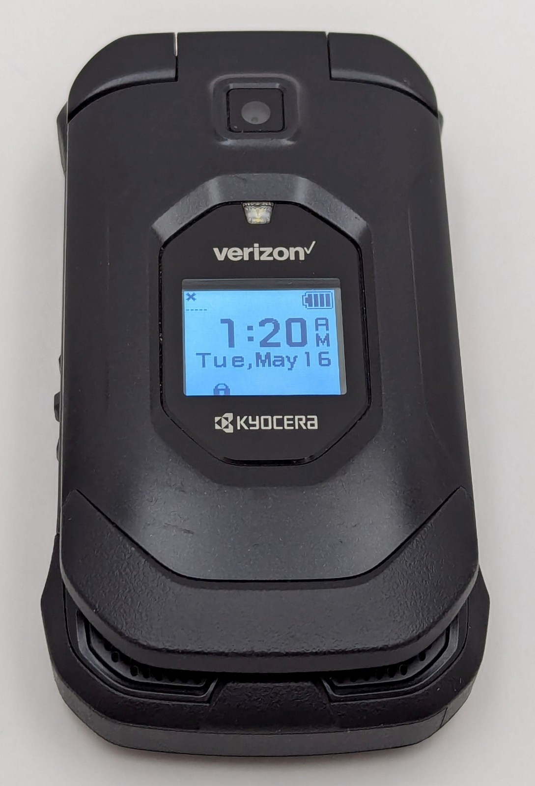 Kyocera DuraXV Extreme E4810 Verizon 4G LTE 16GB Rugged Flip Phone – 5MP Camera