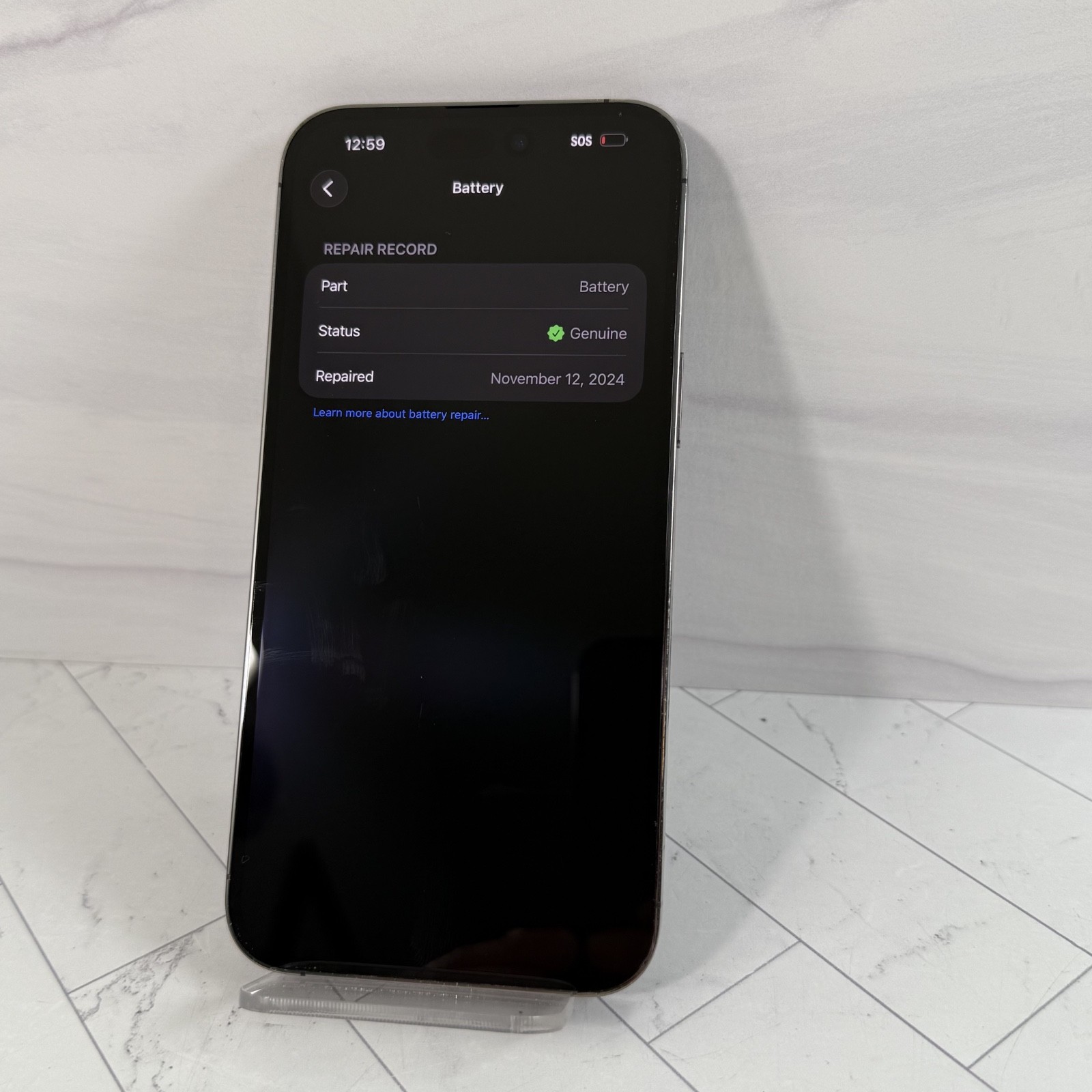 Apple iPhone 14 Pro Max 256 GB A2651 Purple Unlocked READ DETAILS #A69