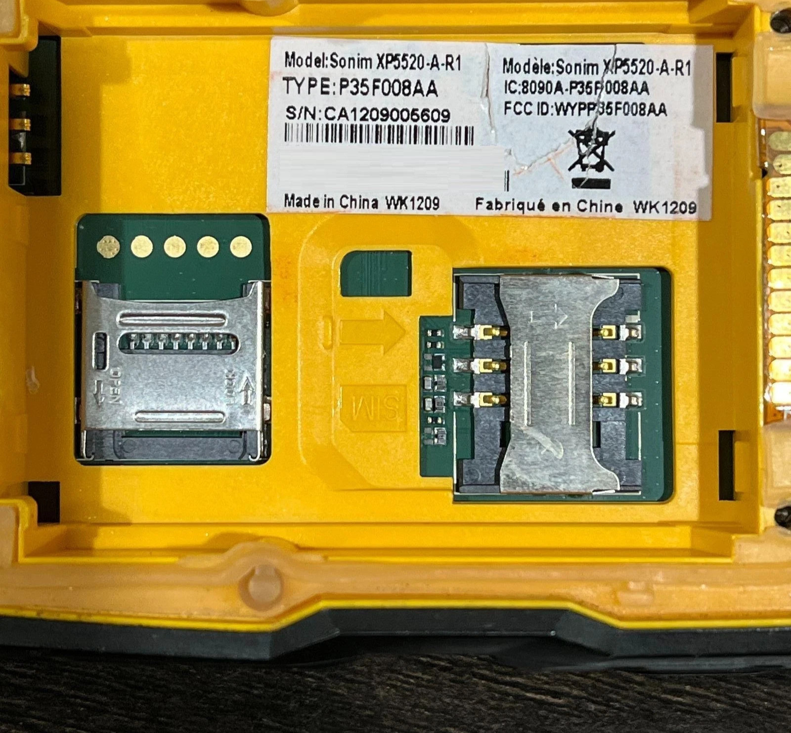 Sonim XP5520-A-R1 Rugged GSM Phone IP68 Shockproof Waterproof Excellent