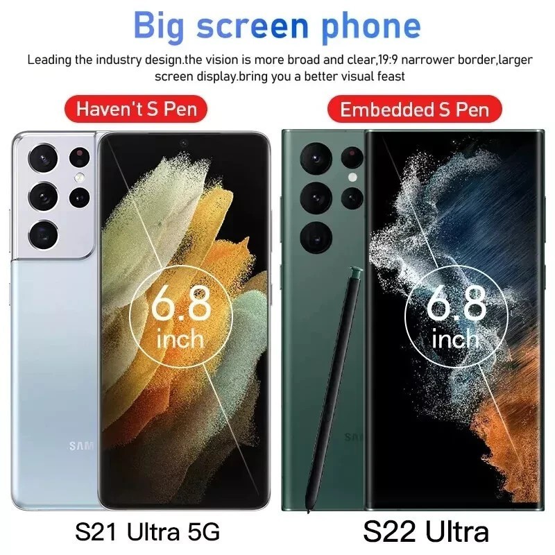 New Sealed Samsung Galaxy S23 S22 Ultra 5G SM-S918U1 Factory Unlocked US Stock