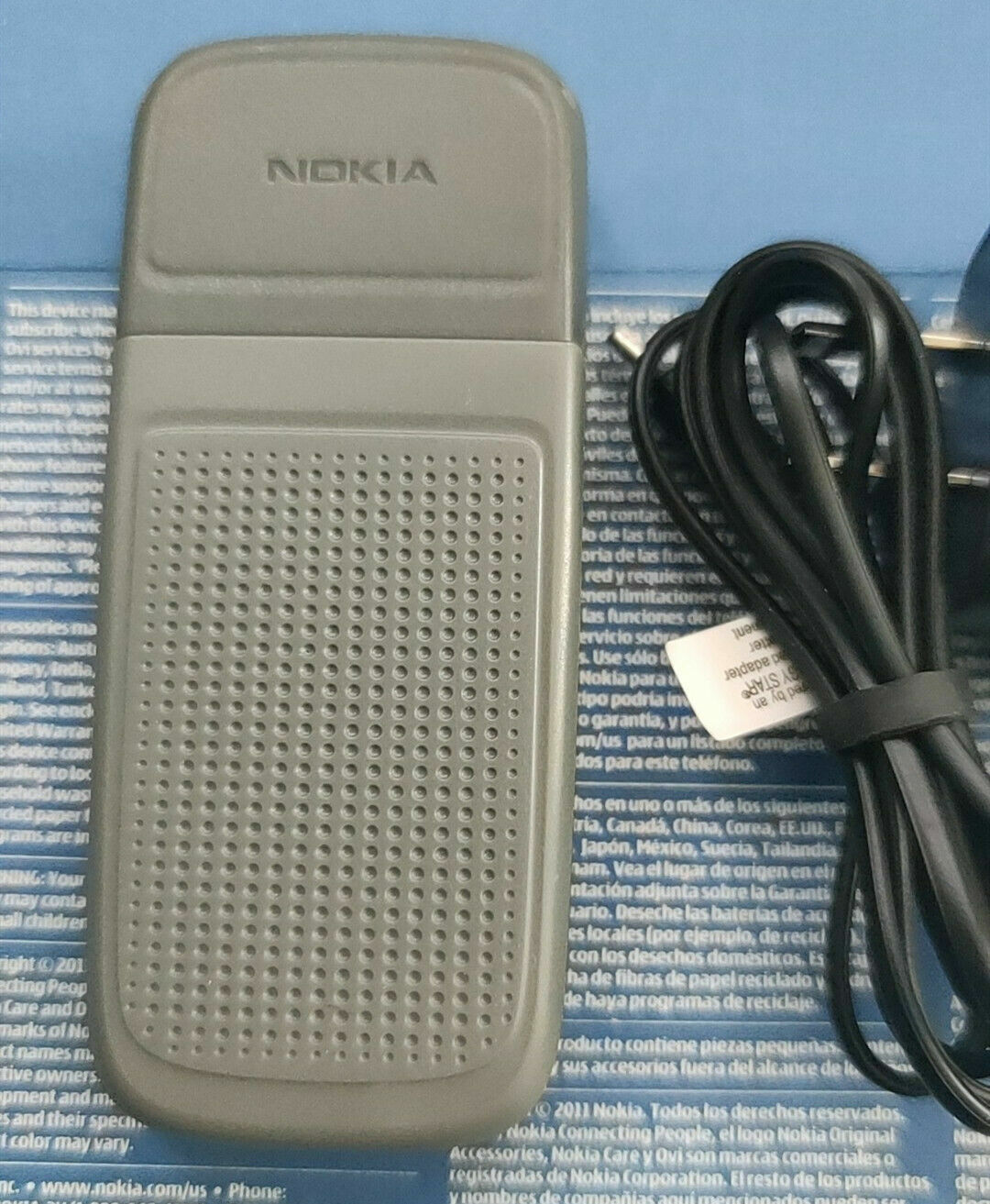 Nokia 1200 – Black & Silver Mobile Phone Multi Languages GSM 900/1800 Unlocked