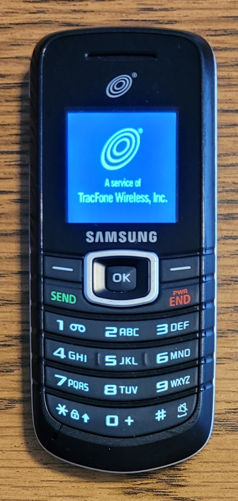 Samsung SGH-T105G – Black and Silver ( TracFone ) Cellular Phone
