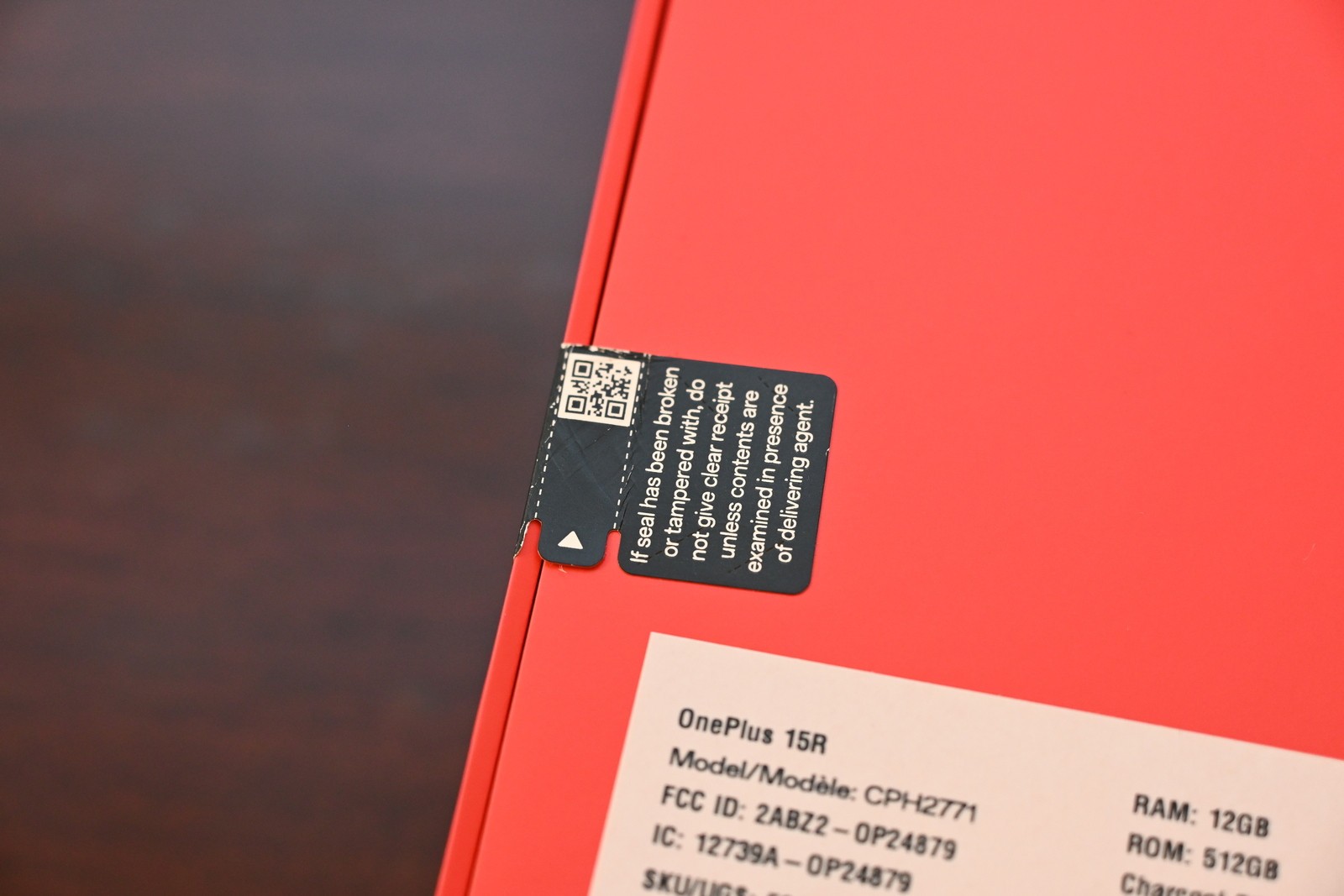 OnePlus 15R 512GB Black Unlocked Android Smartphone U.S. Version FACTORY SEALED