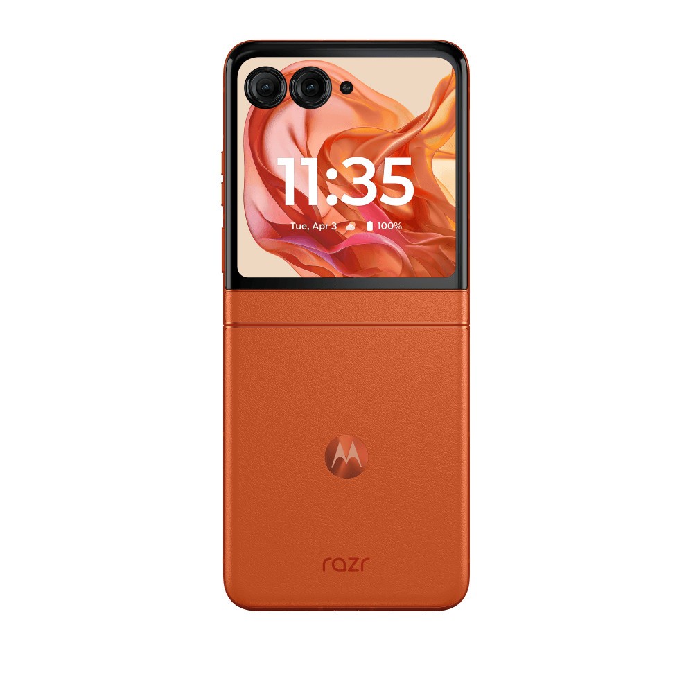 Motorola Moto Razr 5G 2024 XT2453 256GB 6.9″ Unlocked – Spritz Orange OBX