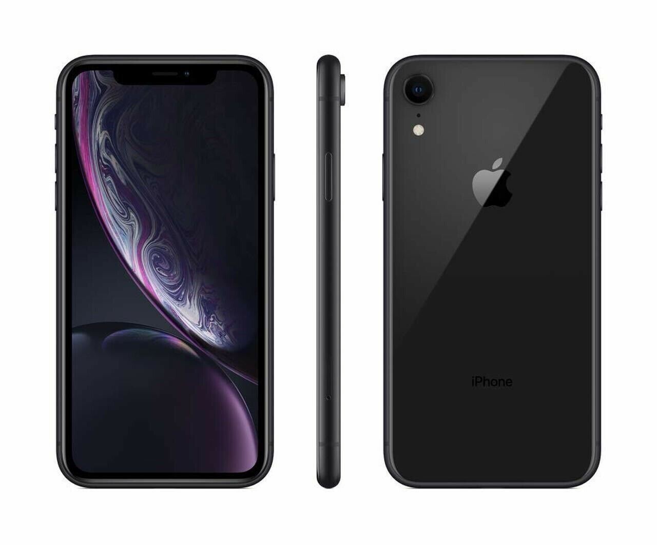 Apple iPhone XR A1984 64GB Black 6.1″ Unlocked Clean IMEI: Excellent