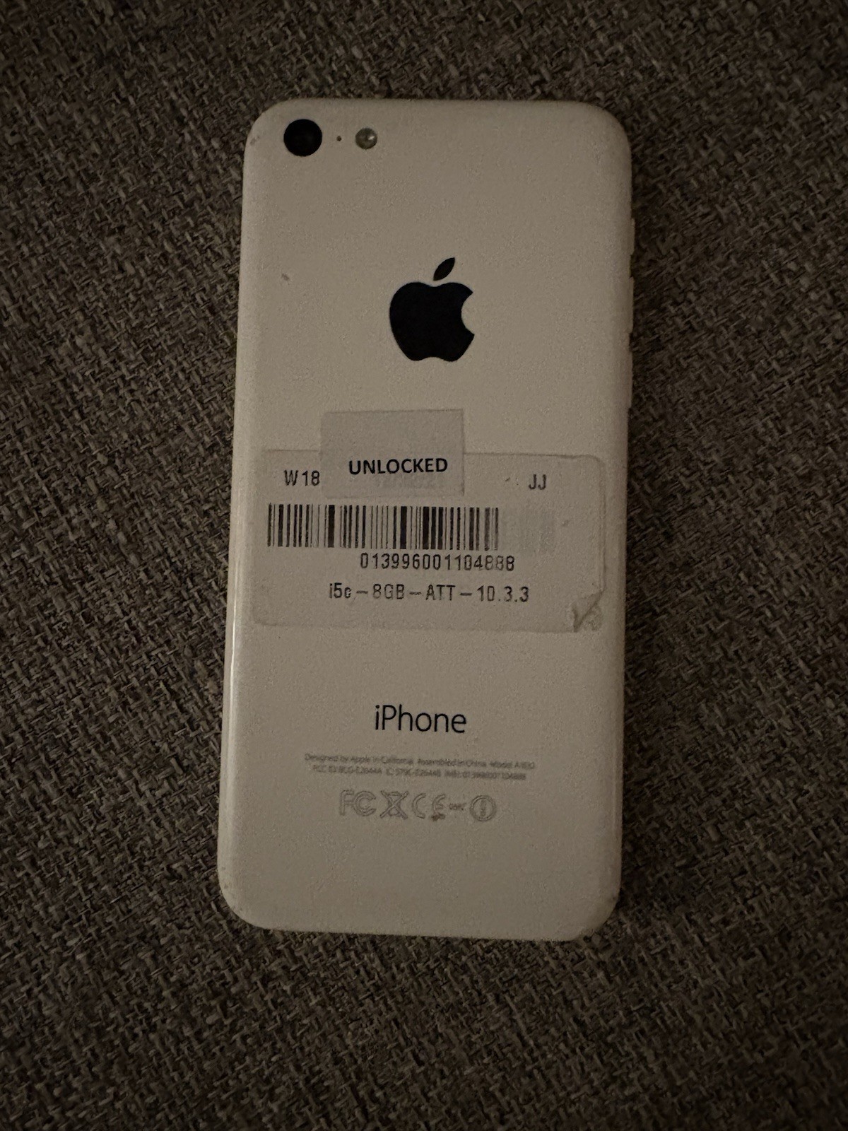 Apple iPhone 5c White 8GB Unlocked
