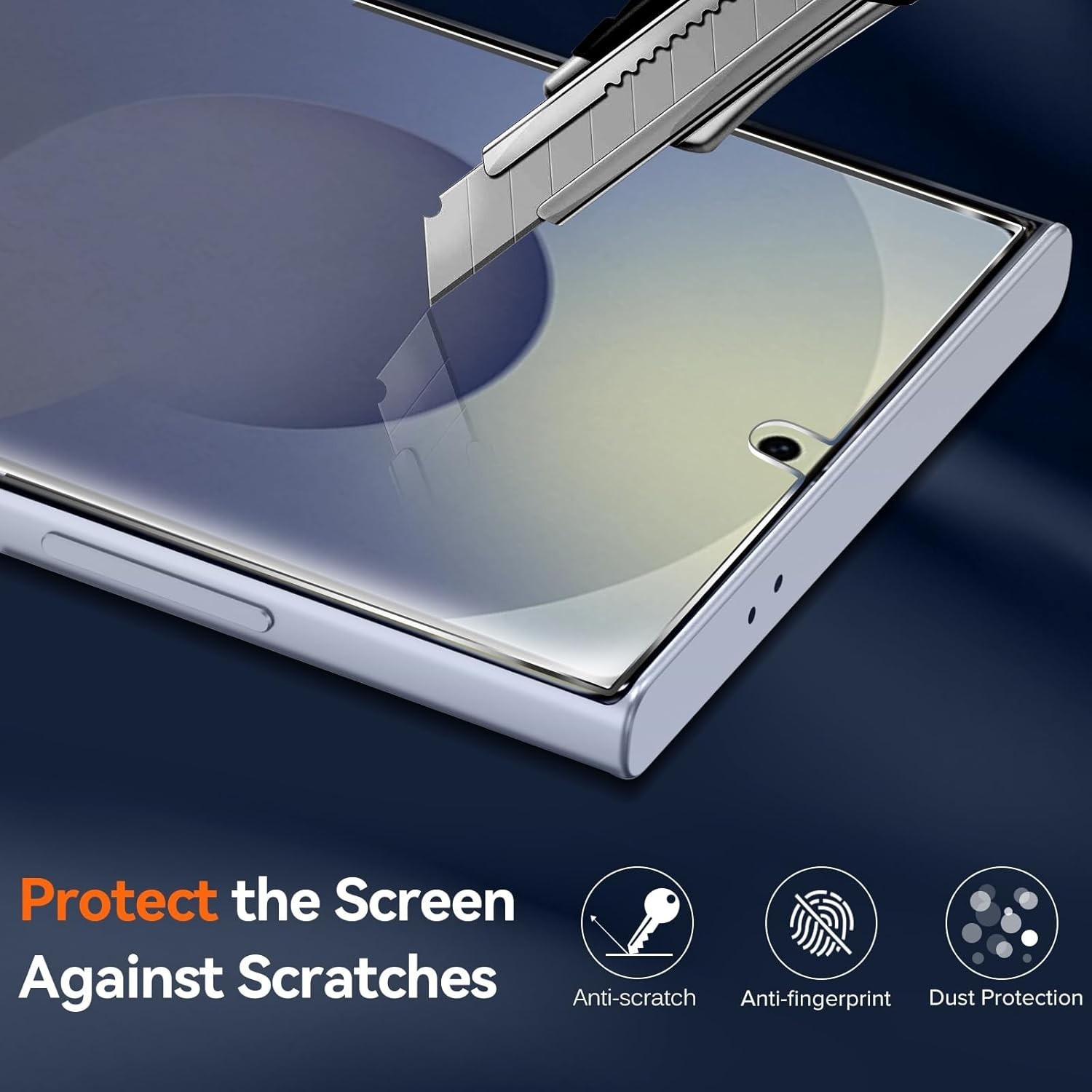 For Samsung Galaxy S25 Ultra Case With Military Grade Cover and Screen Protector