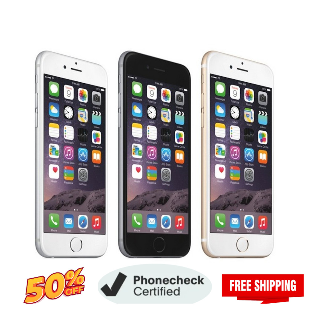 Apple iPhone 6s 16GB 128GB Unlocked Verizon Space Gray Gold Silver