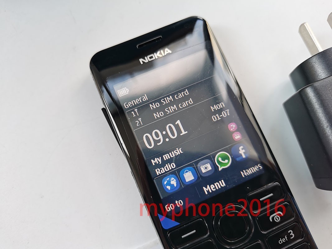 Nokia 206 Original Unlocked Dual Sim 2G GSM 1.3MP Keyboard Bluetooth Phones