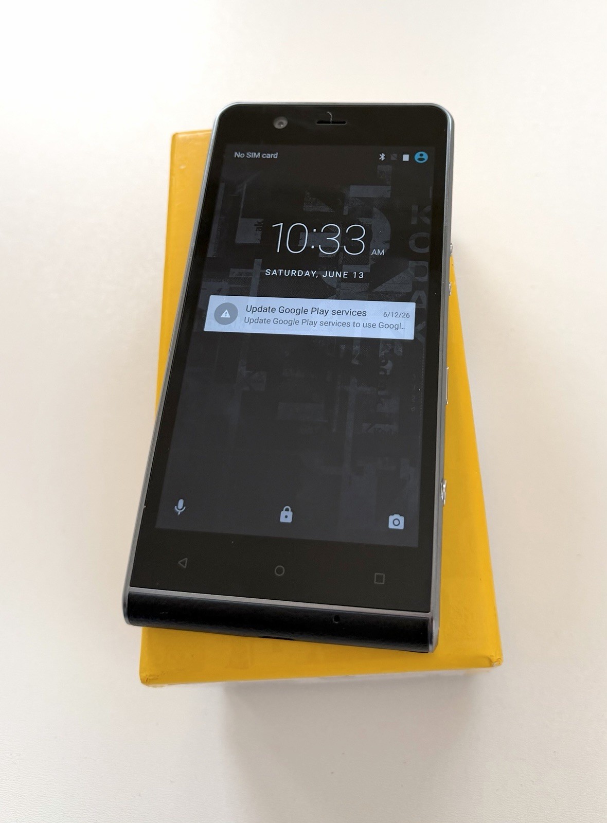 Kodak Ektra 4G LTE 32GB Black Cellular Phone No SIM Card Android New In Box!