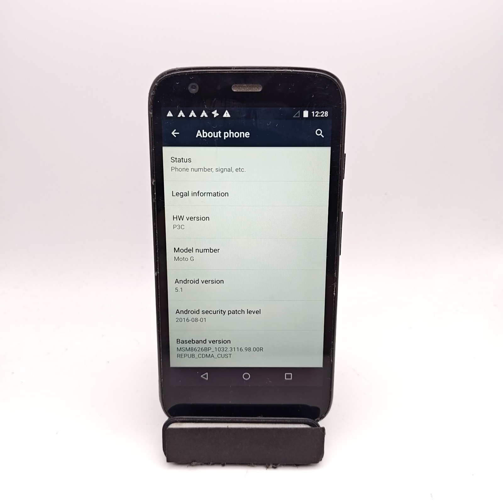 Motorola Moto G (1st Gen) X1031 Smartphone (Republic) – 8GB Black #3843