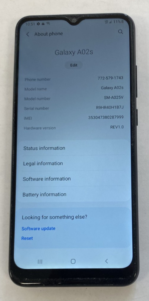 SAMSUNG GALAXY 02S-32GB (SPECTRUM) 0730-02T
