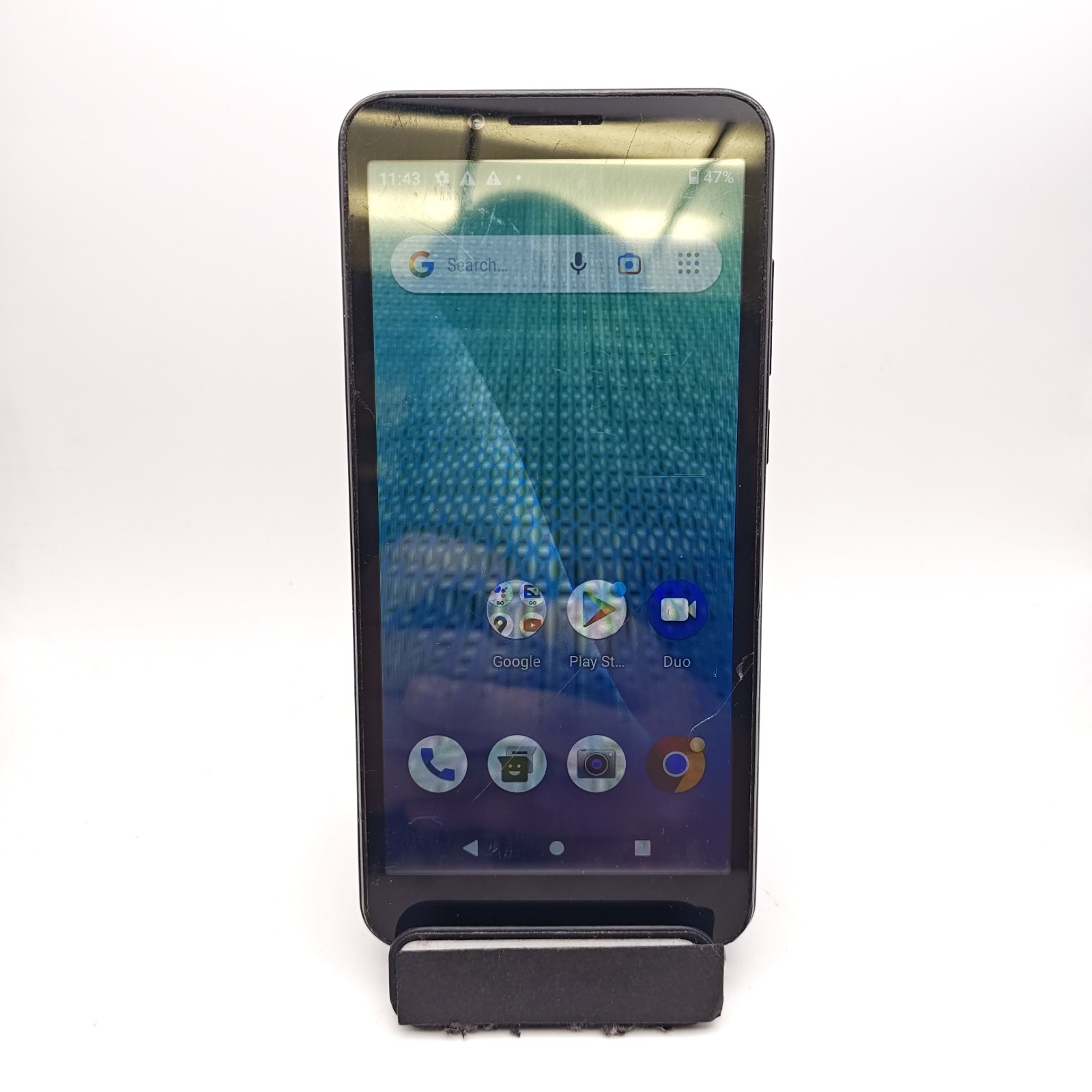 Schok Volt SV55 Smartphone (Unlocked) – 16GB Black – CRACKED #3964