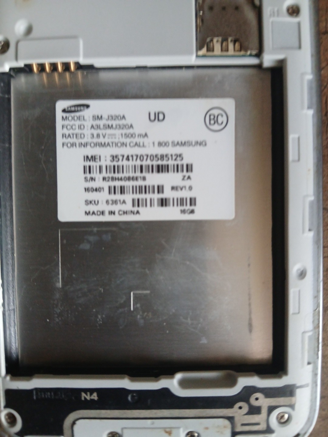 Samsung Galaxy Express Prime (AT&T) [used/works/factory reset