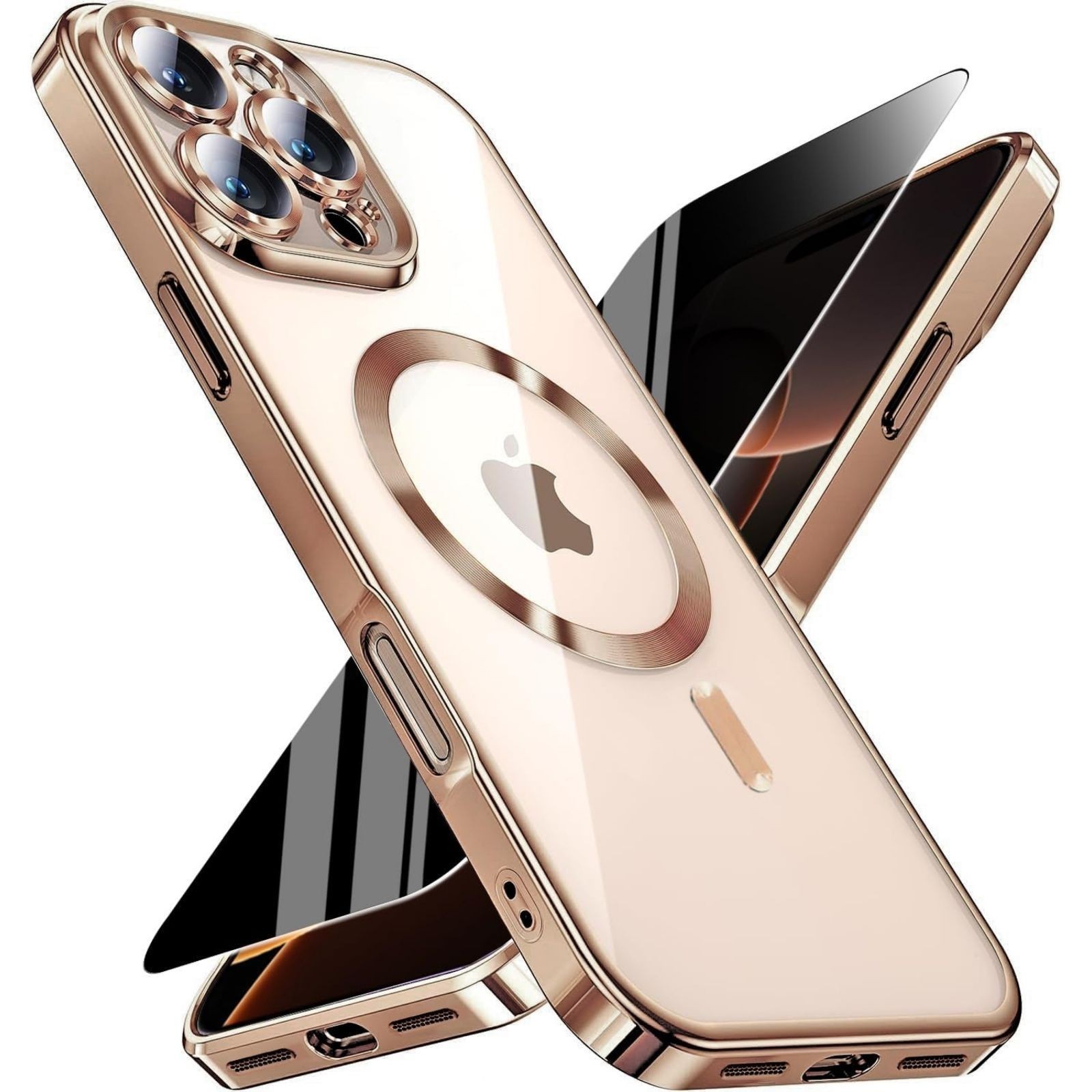 For iPhone 16 Pro Max Case with Shockproof Protection and Anti-Yellowing cover