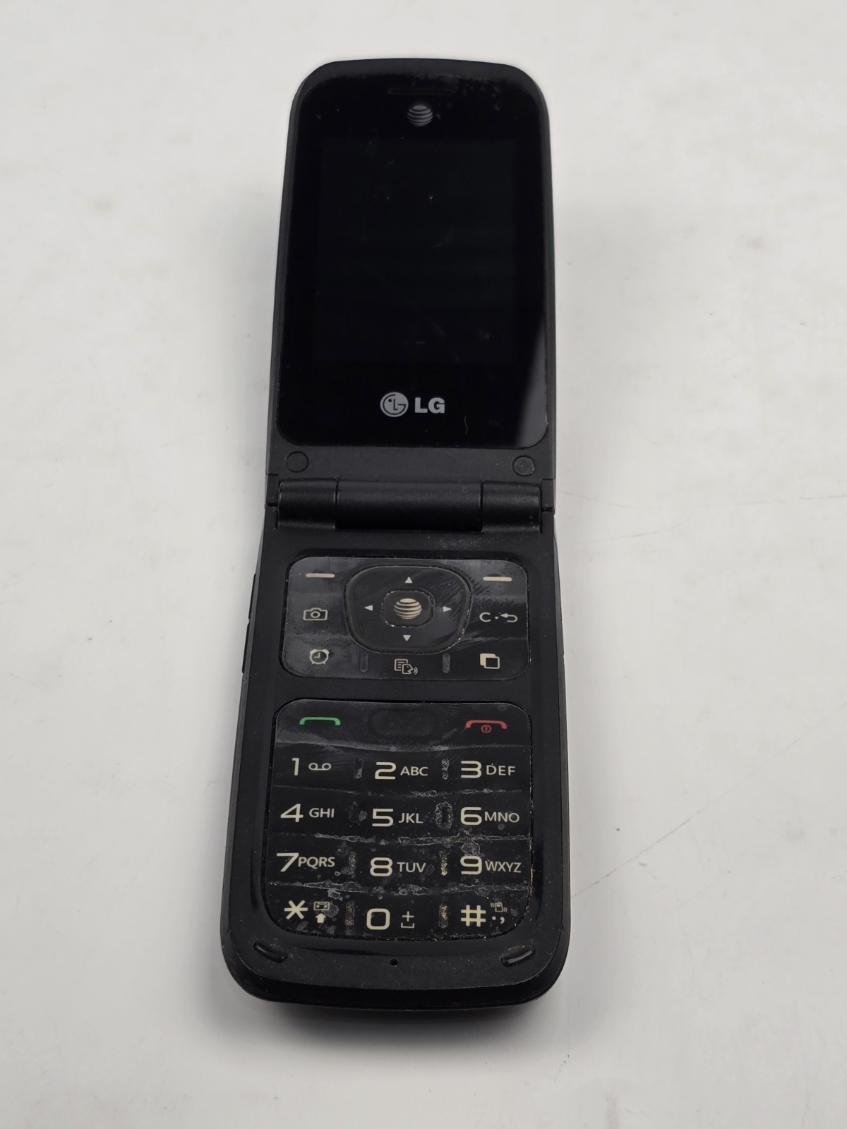 LG A340 – Gray / Black ( AT&T / GSM ) Cellular Flip Phone
