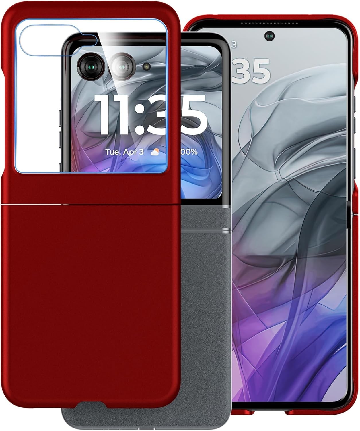 Case for Motorola Razr 2024/2025/2026 – Thin Hard Matte Polycarbonate Cover
