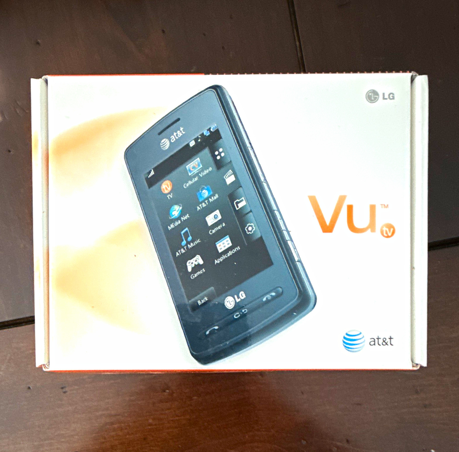 LG Vu CU920 128GB Black AT&T Touch Screen Smartphone Bluetooth 2MP w/ Box