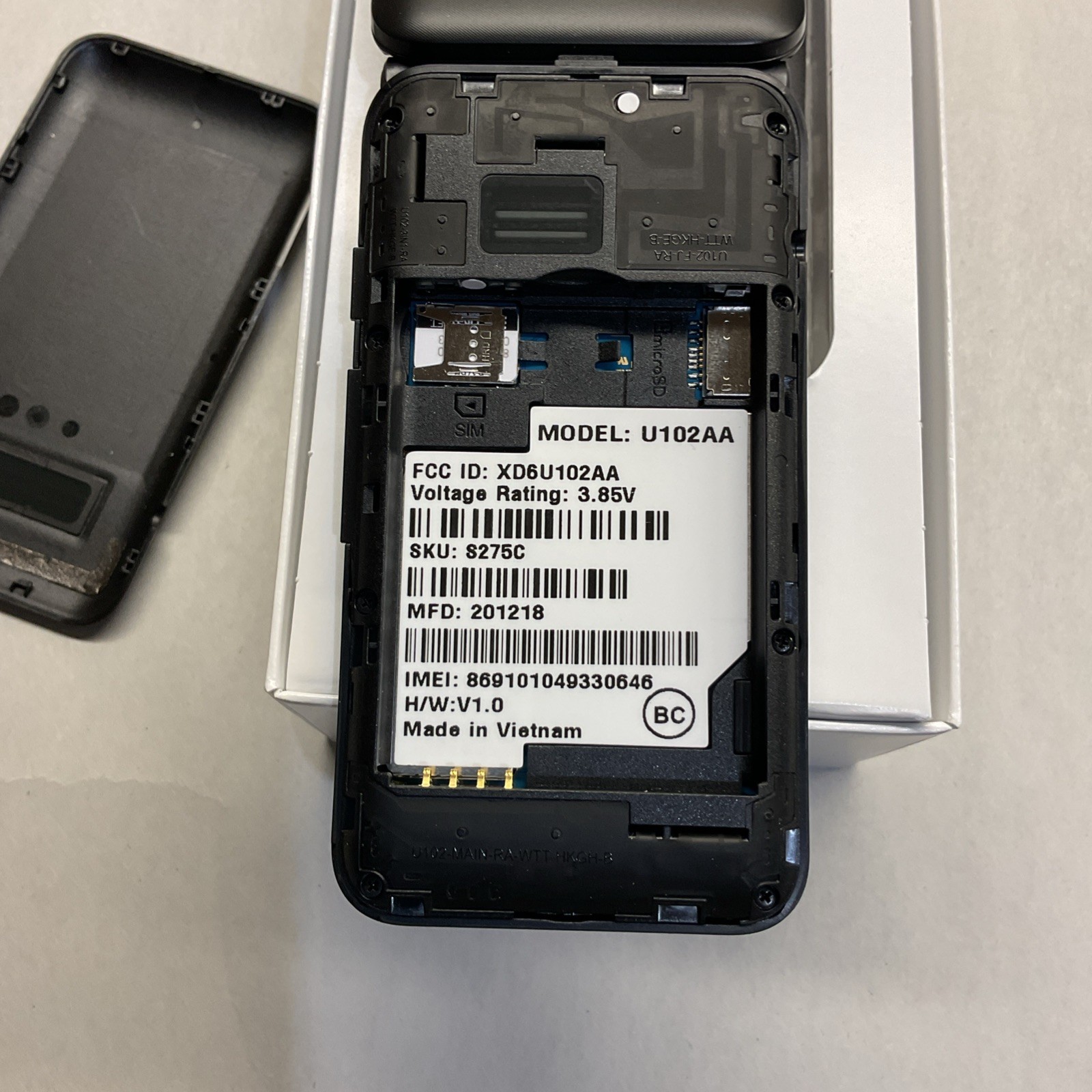 AT&T CINGULAR FLIP IV 4GB PHONE U102AA 4G LTE *NEW, OPEN BOX*