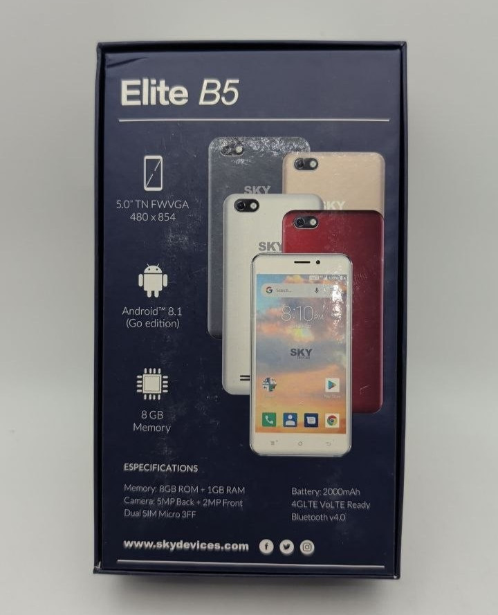 SKY Elite B5 Smartphone 8GB 5.0″ Dual SIM 4G LTE TMobile AT&T Mint Unlocked