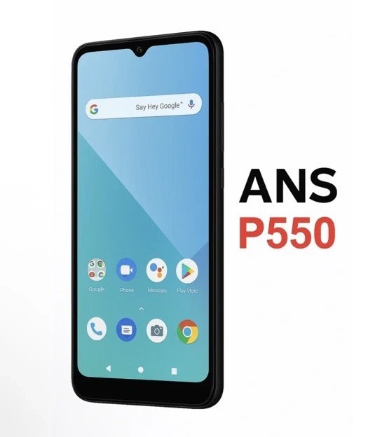 ANS P550 2GB RAM,16GB | 5.5-inch Display | Android Smartphone Unlocked – Black