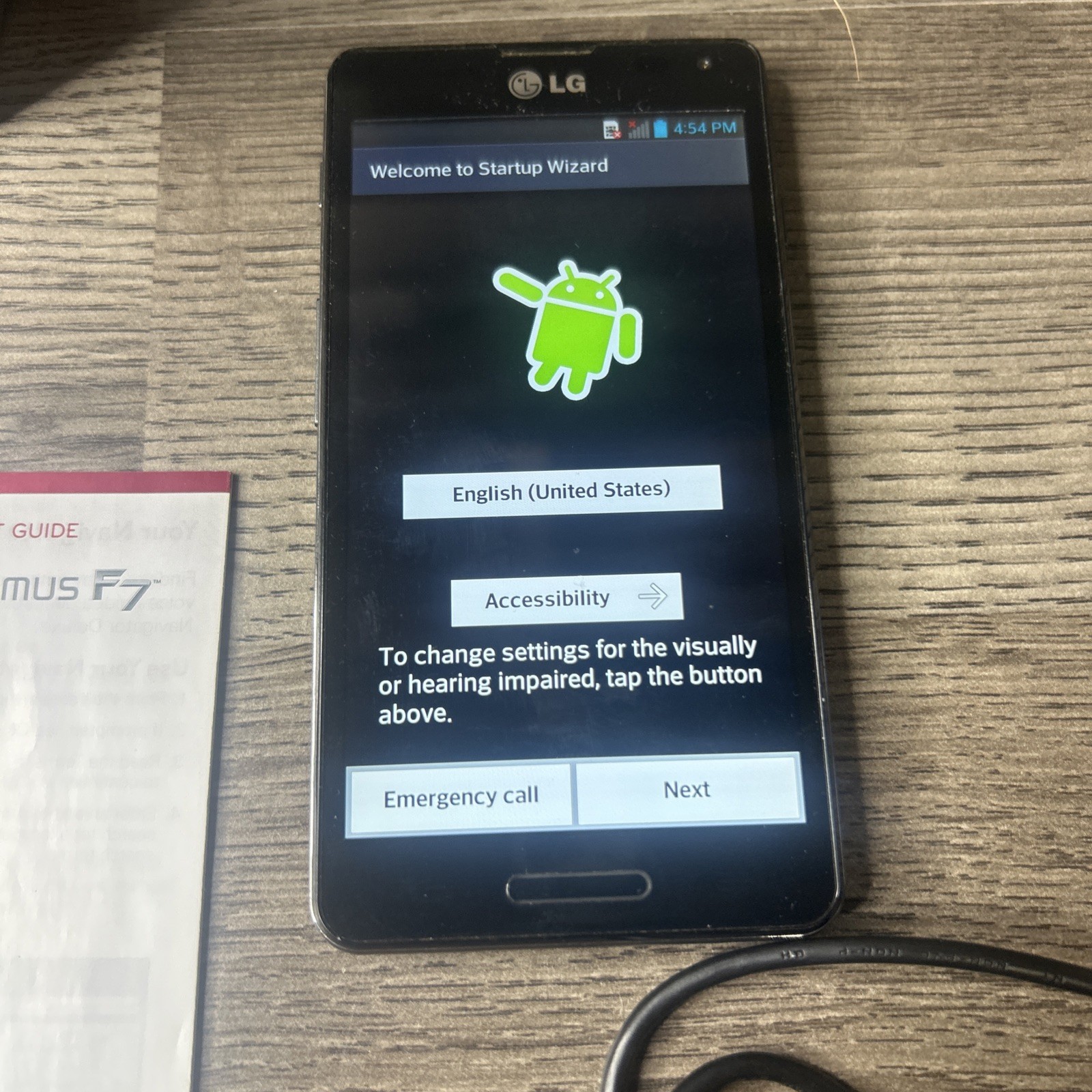 LG Optimus F7 US780 – 8GB – Black (U.S. Cellular)