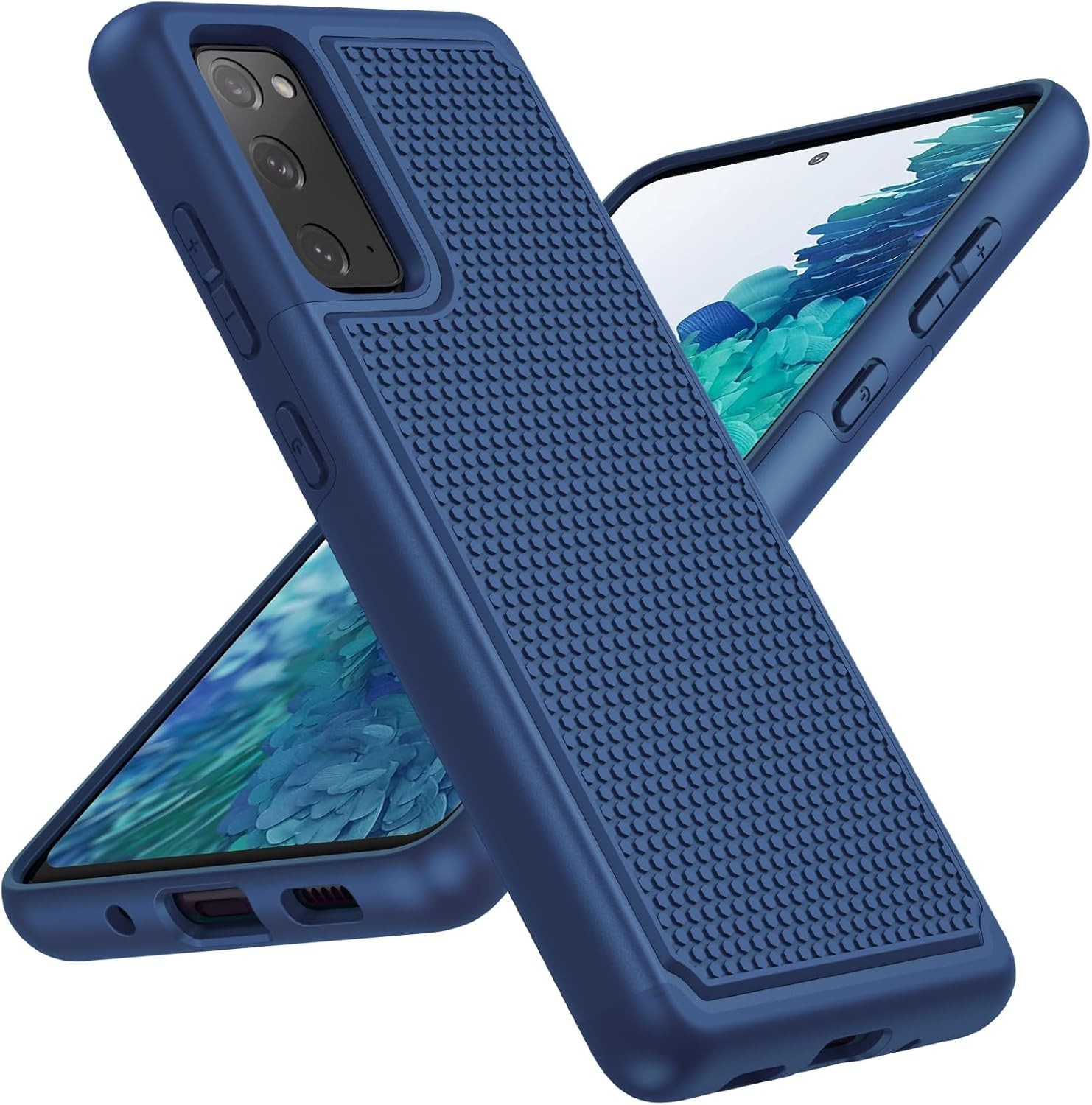 Samsung Galaxy S20 FE 5G Case Heavy Duty Hybrid TPU Shockproof Black Protective