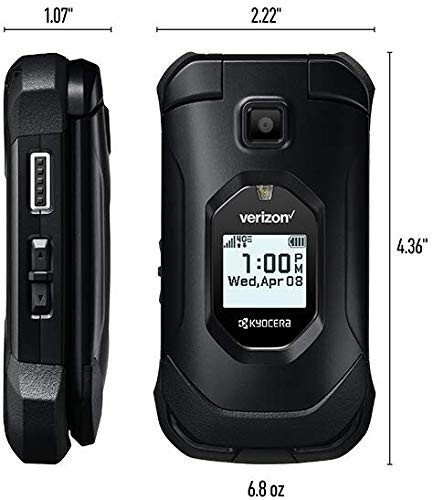 Kyocera E4810 DuraXV Extreme+ A Grade AT&T Locked 4G LTE Flip Phone