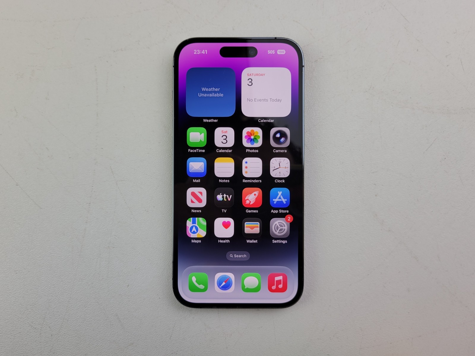 Apple iPhone 14 Pro (A2650) 128GB (Spectrum) – BLEMISHED – Clean IMEI – H6133
