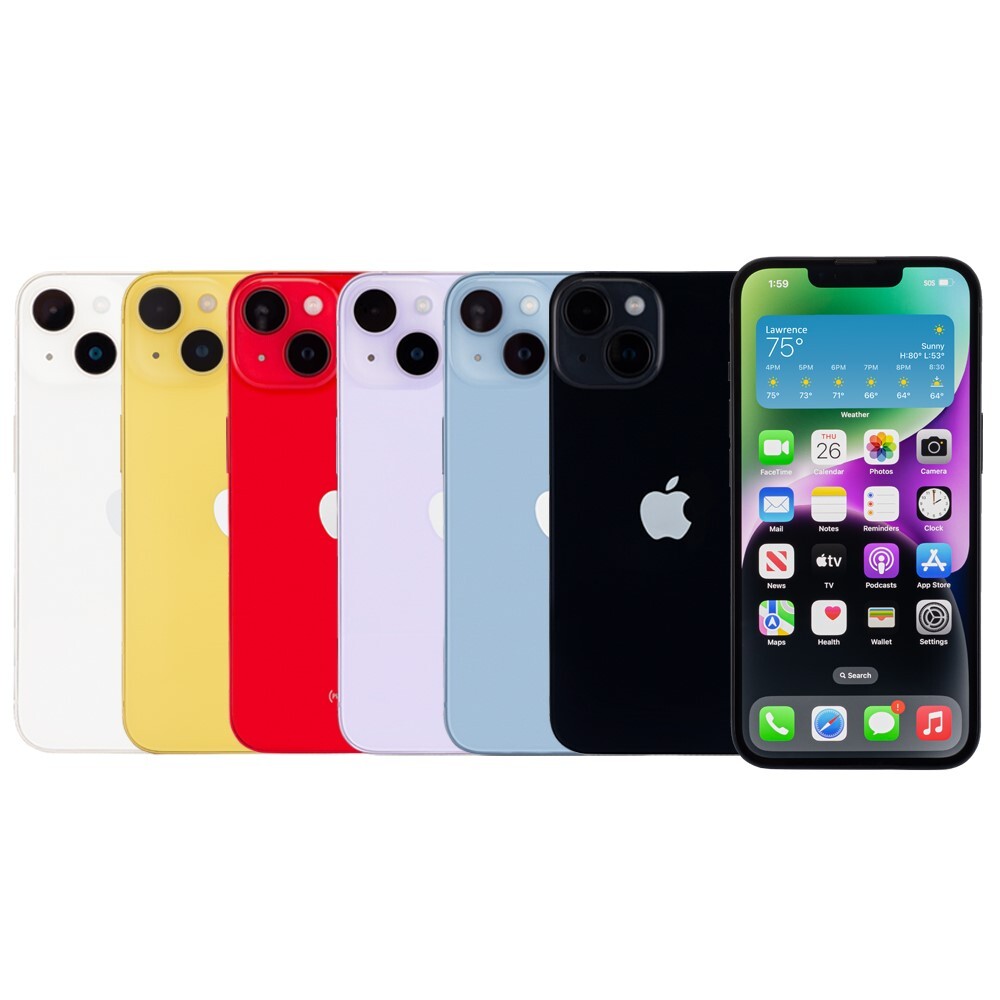 Apple iPhone 14 256GB Factory Unlocked AT&T T-Mobile Verizon Excellent Condition