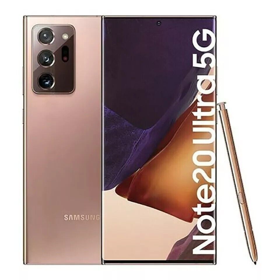 New Samsung Galaxy Note 20 Ultra 5G SM-N986U 12+128GB GSM+CDMA Unlocked 108MP US