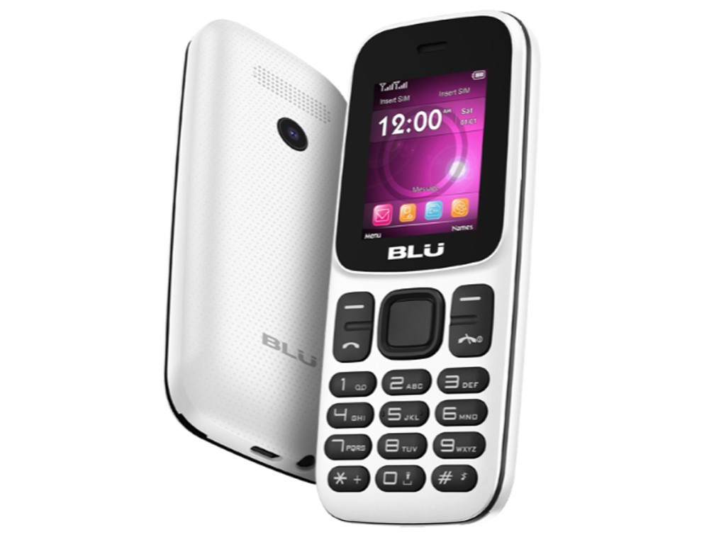 BLU Z5 Z210 1.8″ 2G Cell Phone 32MB VGA GSM Unlocked Dual SIM White