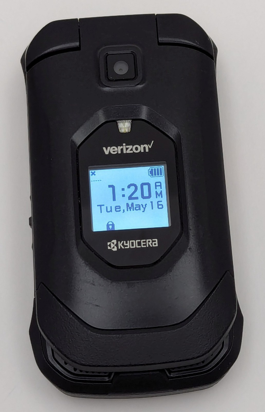 Kyocera DuraXV Extreme E4810 Verizon 4G LTE 16GB Rugged Flip Phone – 5MP Camera