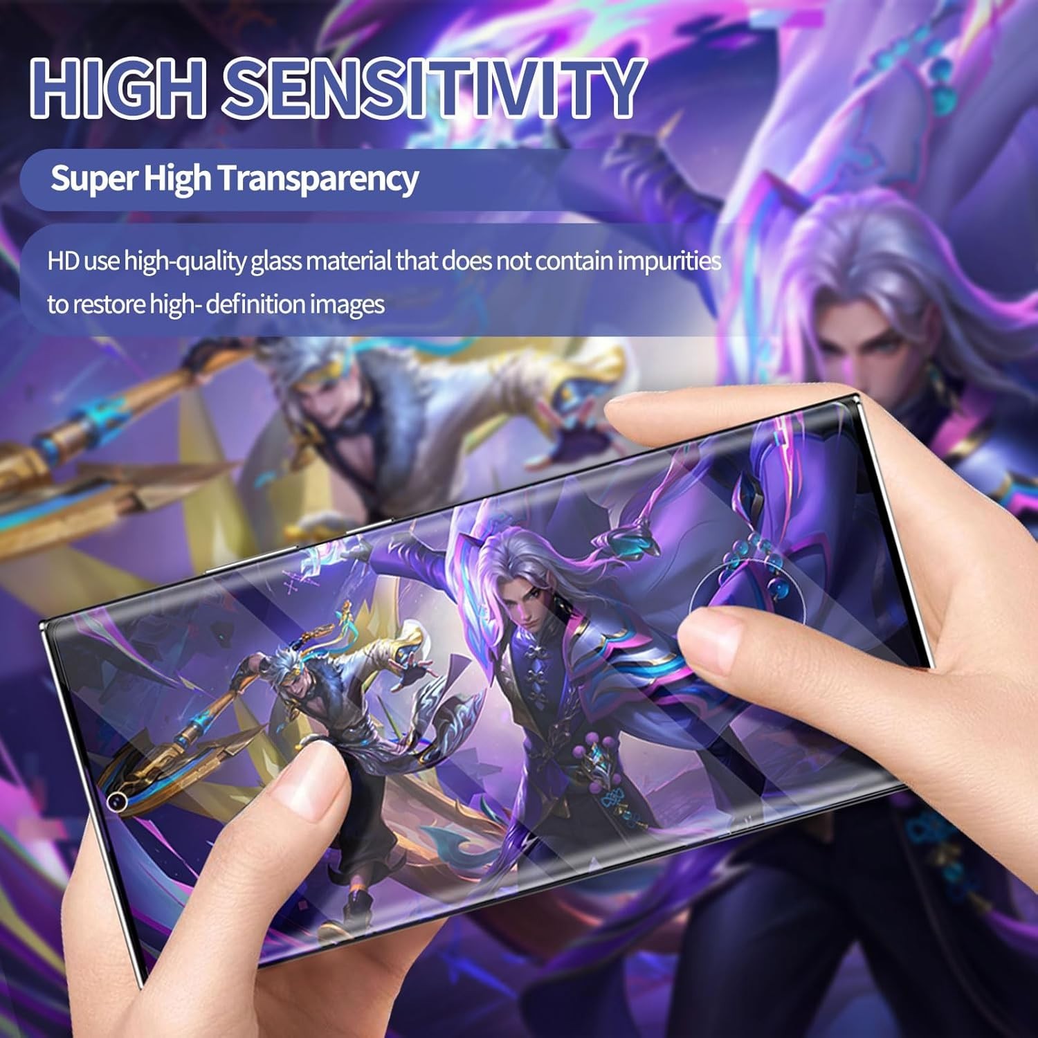 4in1 For Galaxy Note 20 Ultra Screen Protector,Tempered Glass,Side-Back Film