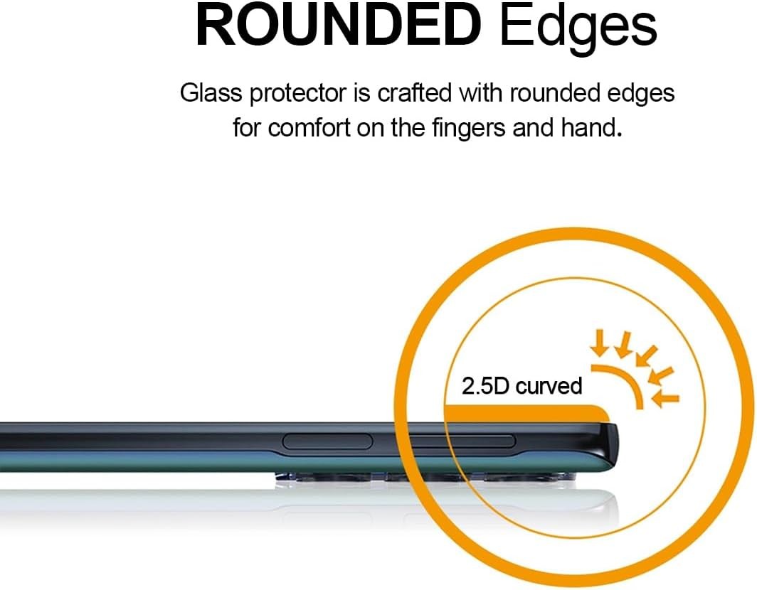 3PCS Tempered Glass Screen Protector for Motorola Edge+ Plus 2022 & 5G UW Anti S