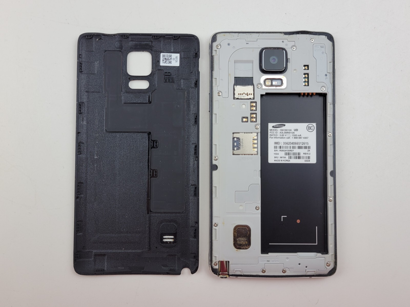 Samsung Galaxy Note 4 (SM-N910A) 32GB (AT&T) Smartphone – Clean IMEI – J9546