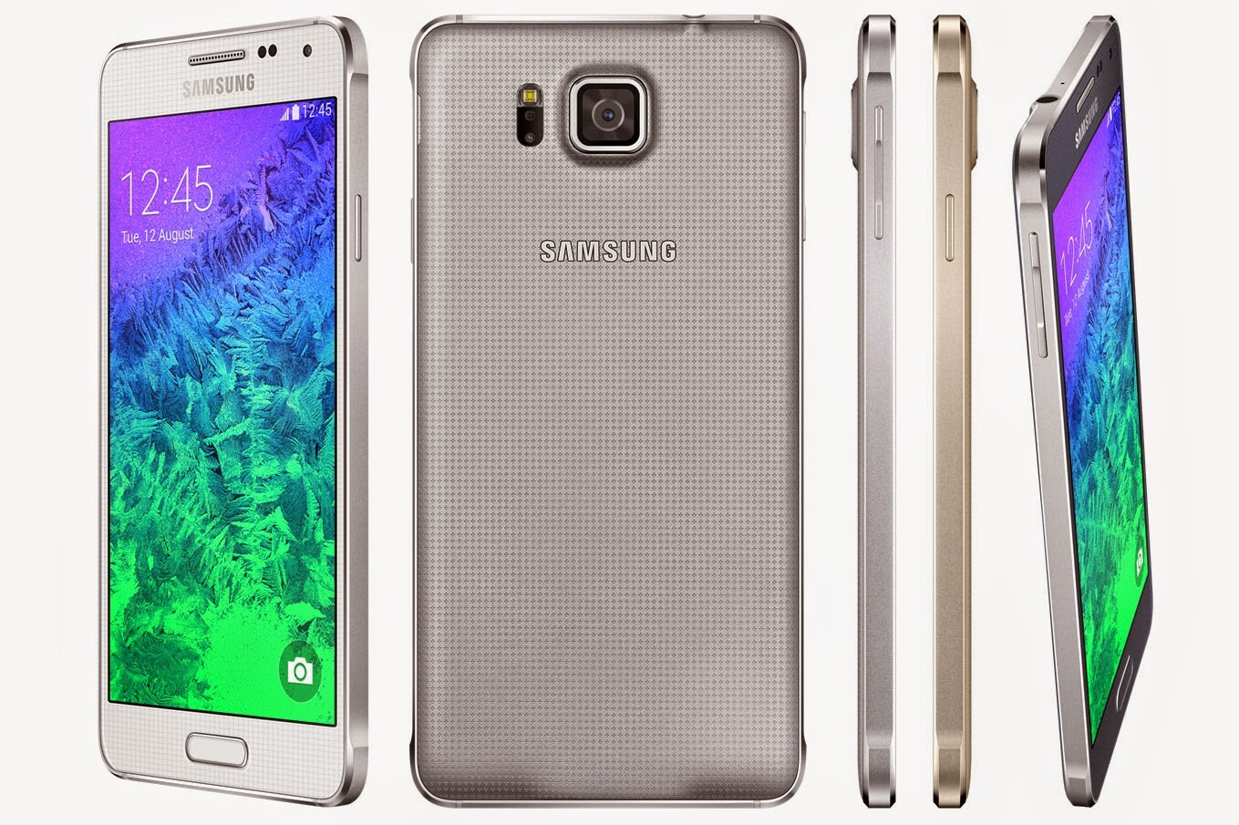 Samsung Galaxy Alpha G850 AT&T T-mobile 32GB Unlocked Smartphone Excellent A+