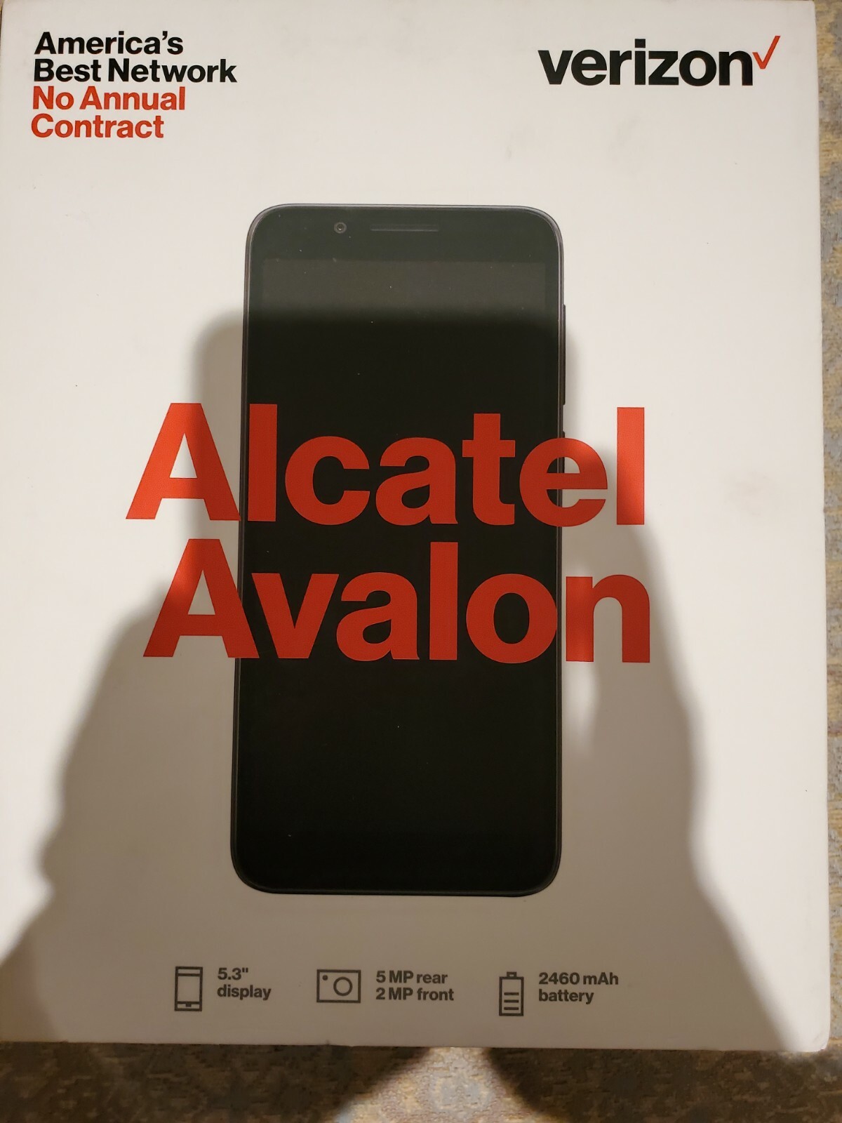 Alcatel Avalon – 16 GB – Prepaid Verizon Android Smartphone NEW!