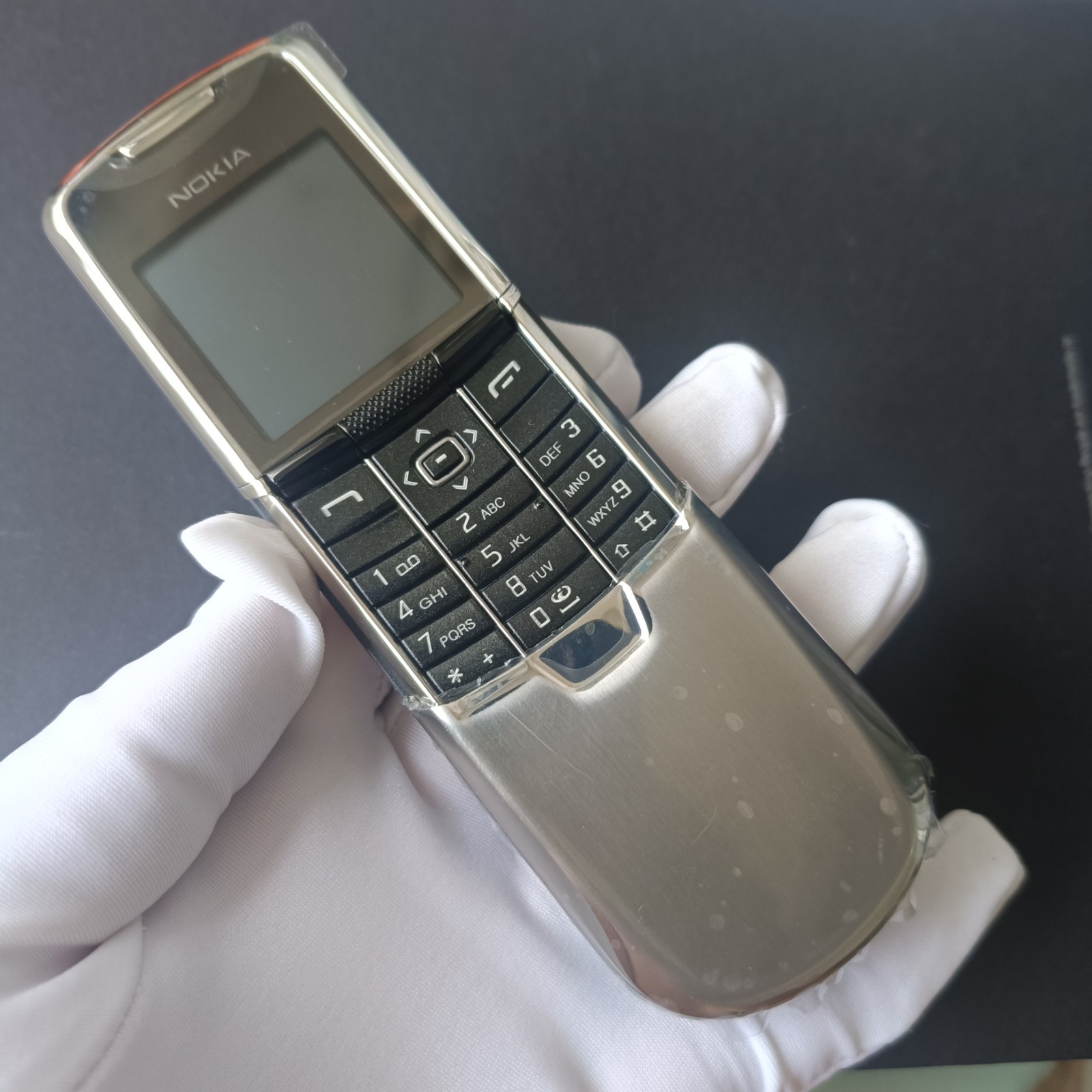 GENUINE NOKIA 8800 CLASSIC SILVER UNLOCKED 2G GSM MOBILE PHONES Made in Germany