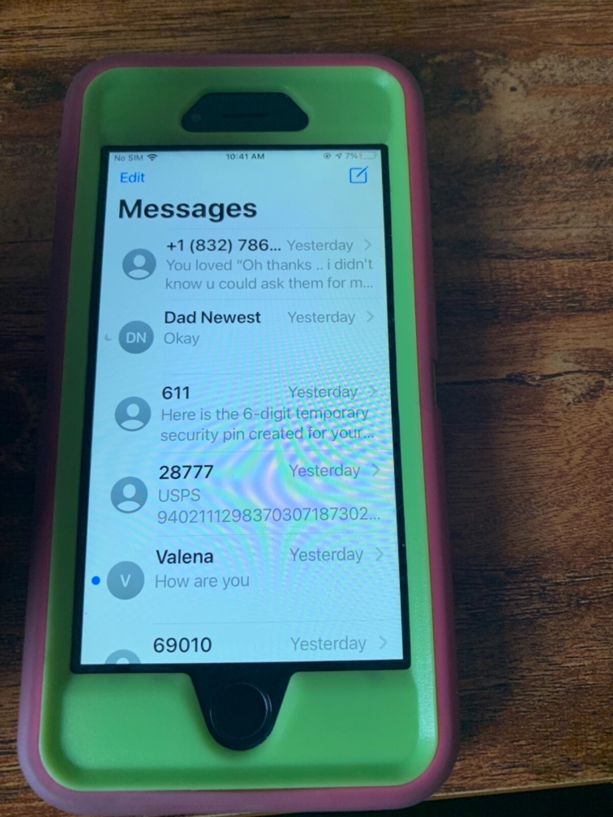 Apple iPhone 6s – 32GB – Rose Gold (Metro) A1688 (CDMA + GSM)