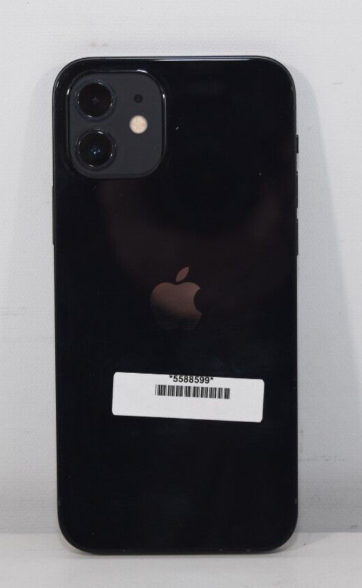Apple iPhone 12 A2172 64GB AT&T (CDMA/GSM) Black MGEF3LL/A – Good