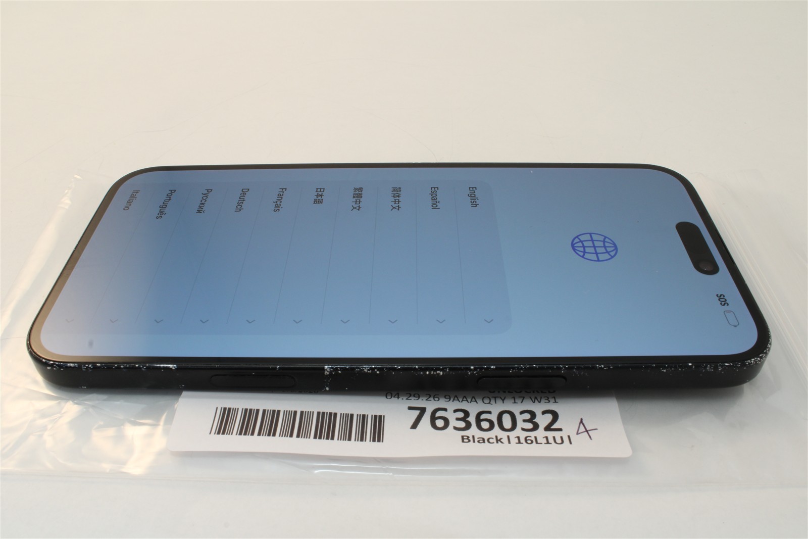 Apple iPhone 16 Plus 128GB Black – Unlocked AT&T T-Mobile Verizon 7636032