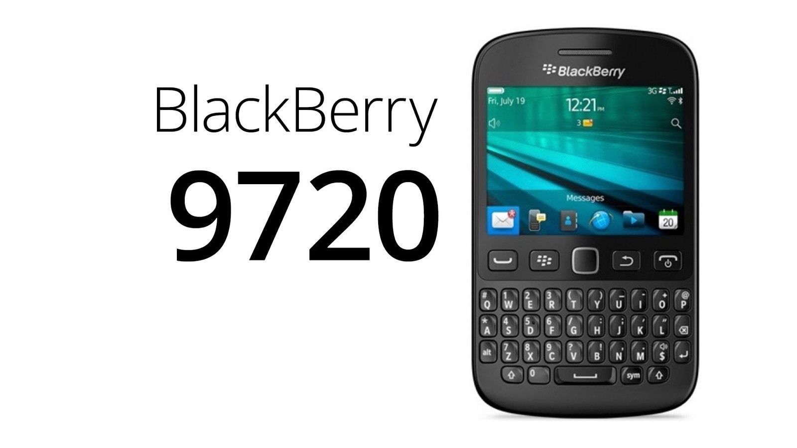 BlackBerry 9720 Samoa Touch Mobile Phone 3G HSDPA 850 / 900 / 1900 / 2100