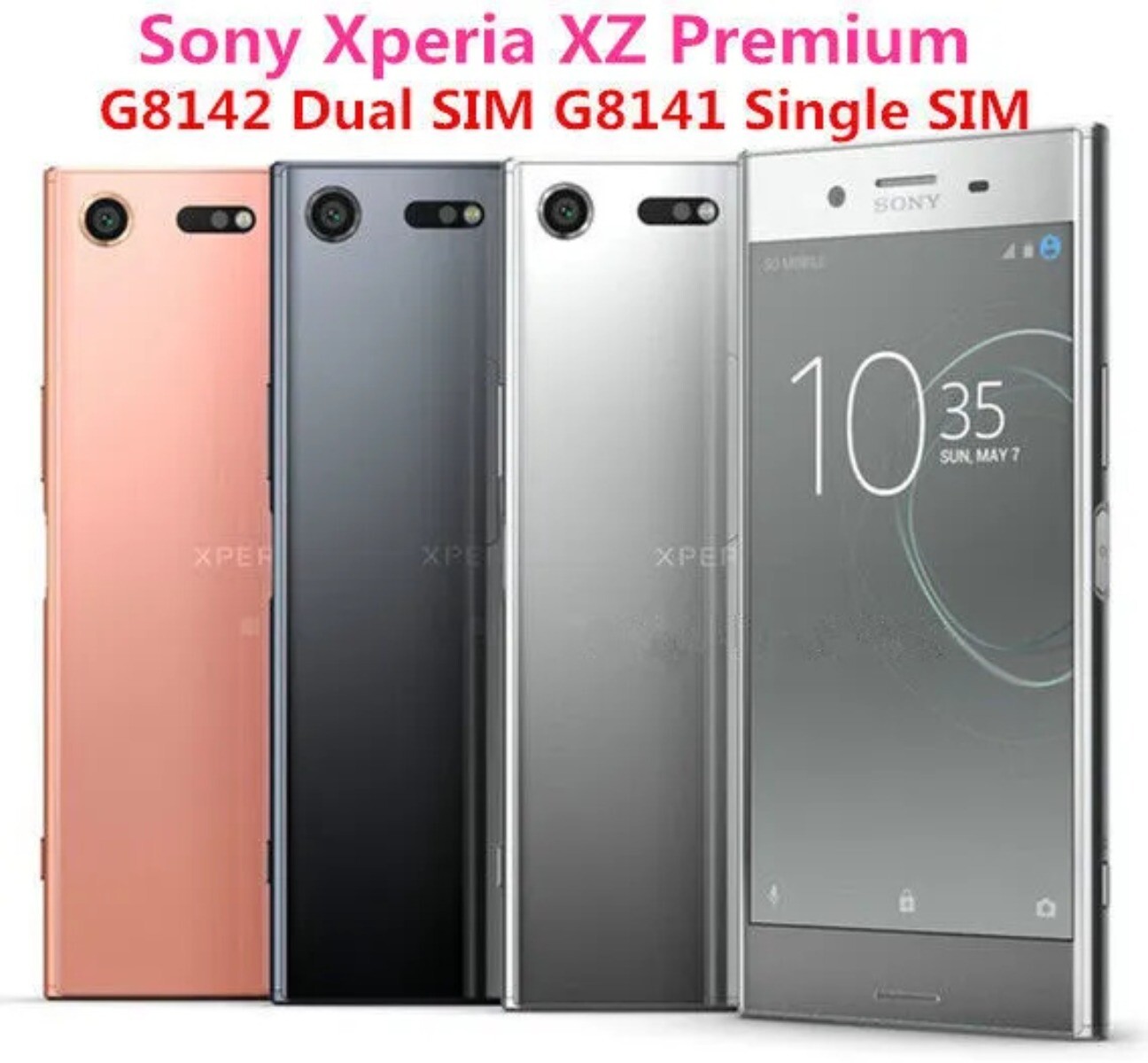 Sony Xperia XZ Premium G8141 G8142 Original 64GB 19MP WIFI GPS Android 4G Phone
