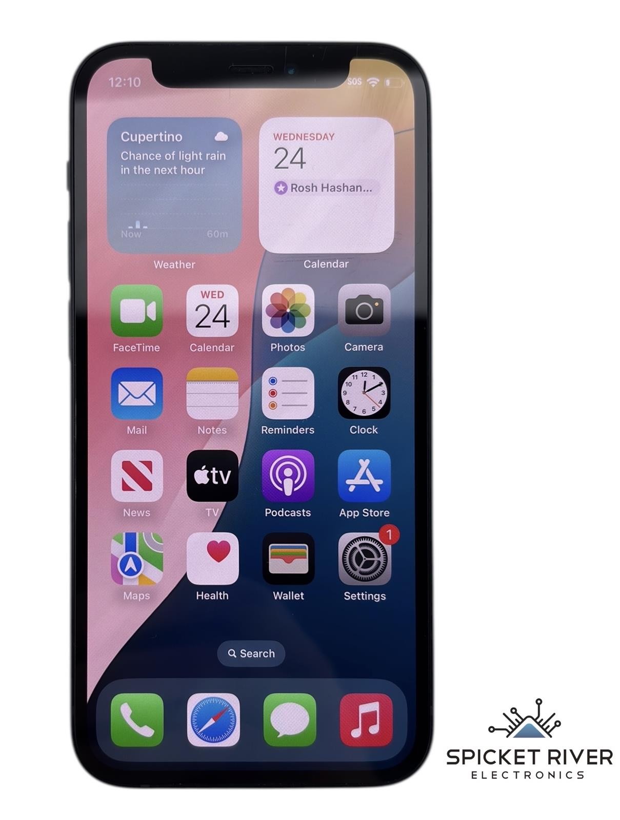 Apple iPhone 12 Mini – A2176 – 64GB – Unlocked – Black iOS Smartphone