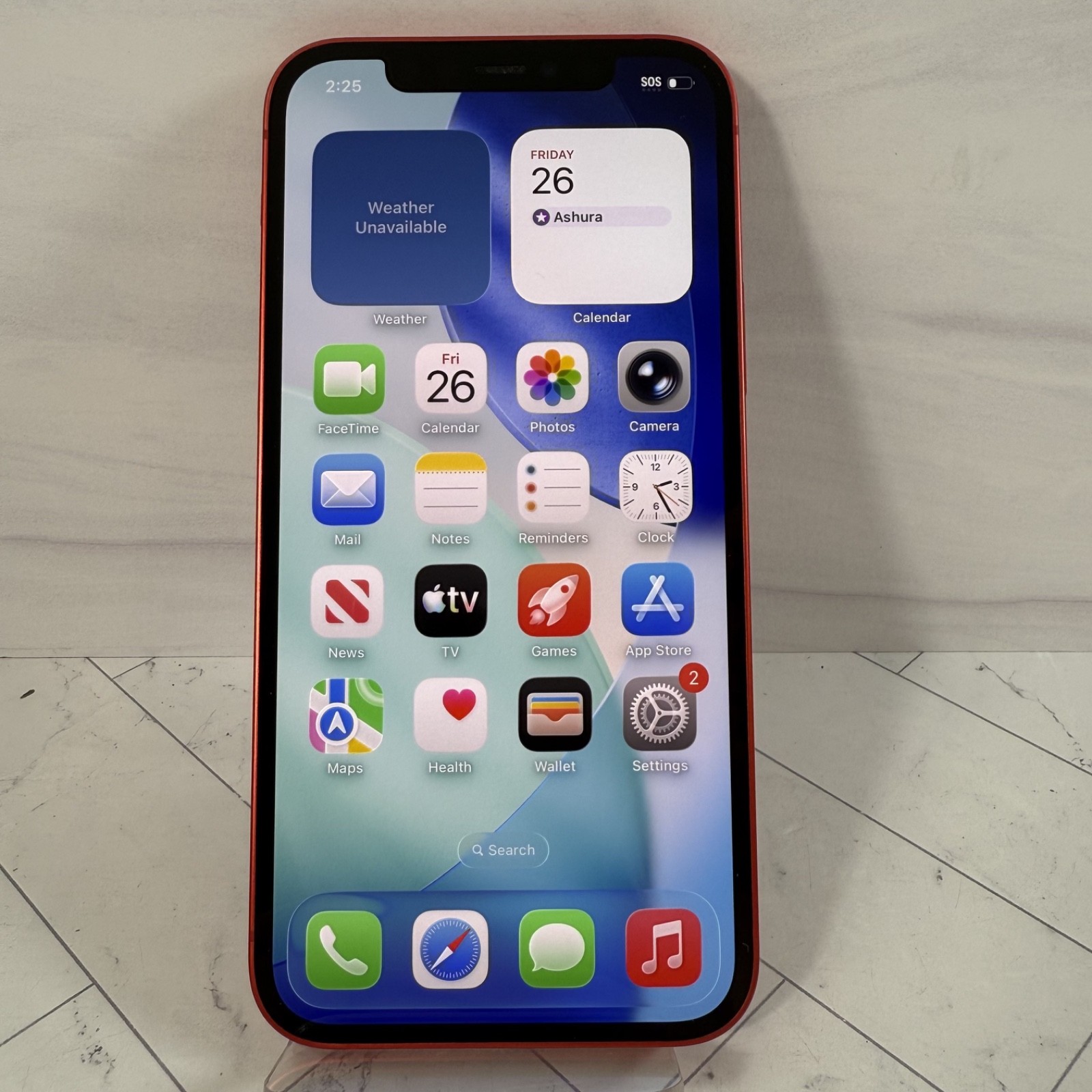 Apple iPhone 12 64 GB Red A2172 Unlocked Camera Doesn’t Work #A63