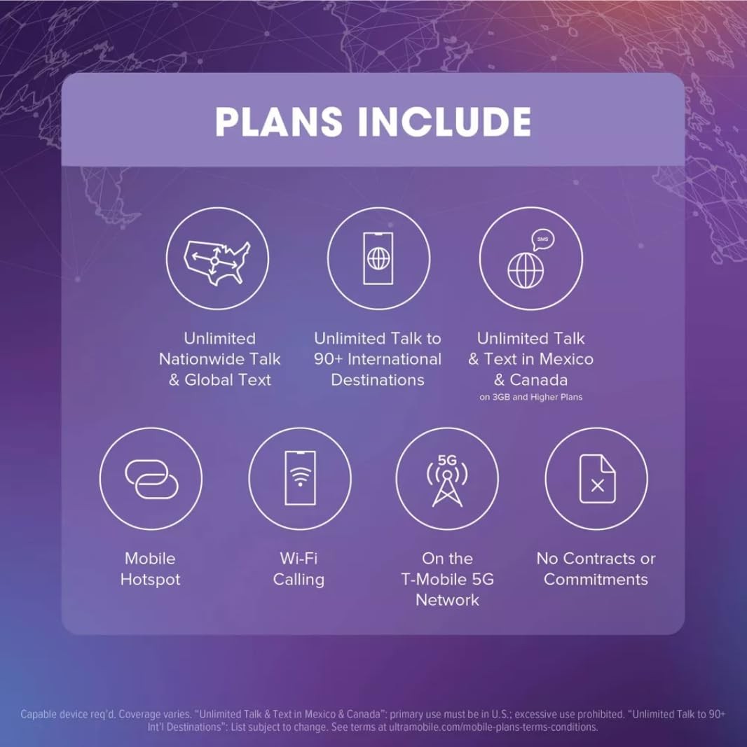 $13/mo. Prepaid Plan with Unlimited Talk, Text, & 500MB of 5G • 4G LTE Data f…