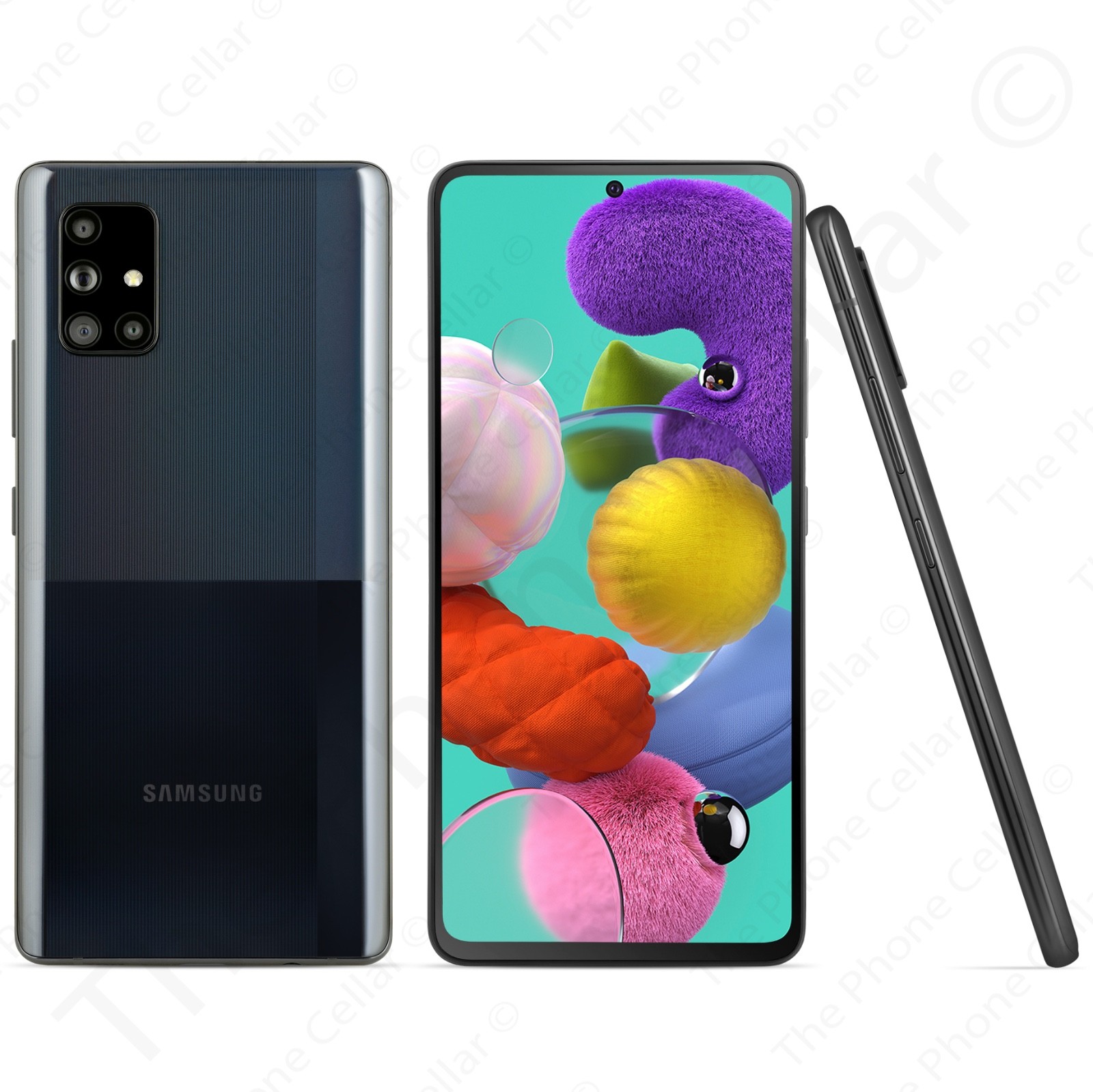 Samsung Galaxy A71 5G 128GB T-Mobile Unlocked SM-A716V 6.7″ 64MP WiFi LTE Black